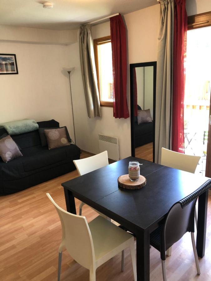 Studio Vue Piste + Parking Souterrain Privatif Inclus Les Orres Esterno foto